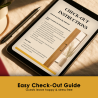 Airbnb Welcome Book Canva Template Editable Host Binder Printable House Manual Guide Vacation Rental Guest Packet