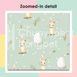 Happy Easter Seamless Pattern Set – 9 Pastel Digital Papers – Cute Bunny & Egg Patterns – 4000x4000 px, 300 DPI, PNG