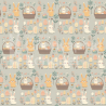 Happy Easter Seamless Pattern Set – 9 Pastel Digital Papers – Cute Bunny & Egg Patterns – 4000x4000 px, 300 DPI, PNG