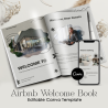 Airbnb Welcome Book Canva Template Editable Host Binder Printable House Manual Guide Vacation Rental Guest Packet