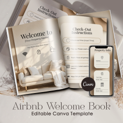 Airbnb Welcome Book Canva...