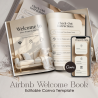 Airbnb Welcome Book Canva Template Editable Host Binder Printable House Manual Guide Vacation Rental Guest Packet