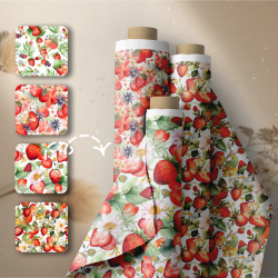 4 Strawberry Seamless...