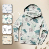 4 Minimalistic Seamless Neutral Floral Patterns (JPG)
