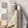 4 Minimalistic Seamless Neutral Floral Patterns (JPG)
