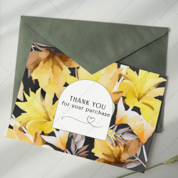 Yellow & brown tropical flower PNG clipart