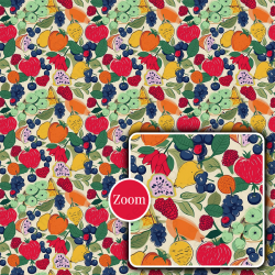 Vibrant Mix Fruit Seamless Patterns Collection – Tropical & Juicy Designs