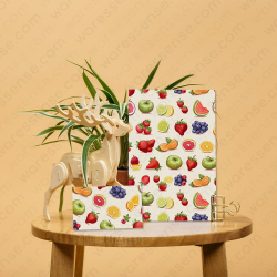 Vibrant Mix Fruit Seamless Patterns Collection – Tropical & Juicy Designs