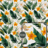 Tropical & Hawaiian Floral Seamless Patterns Collection