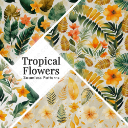 Tropical & Hawaiian Floral...