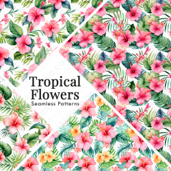 Tropical & Hawaiian Floral...