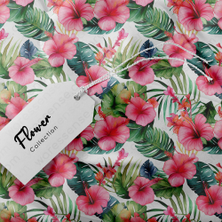 Tropical & Hawaiian Floral Seamless Patterns Collection