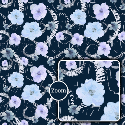 Tropical Floral Seamless Patterns Collection