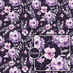 Tropical Floral Seamless Patterns Collection