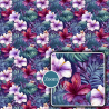 Tropical Floral Seamless Patterns Collection