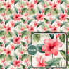 Tropical Floral Seamless Patterns Collection