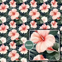 Tropical Floral Seamless Patterns Collection