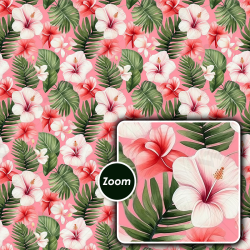 Tropical Floral Seamless Patterns Collection