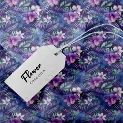 Tropical Floral Seamless Patterns Collection