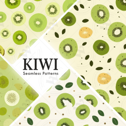 Kiwi Fruit Seamless...