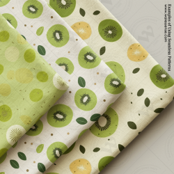 Kiwi Fruit Seamless Patterns: Fresh and Vibrant Designs for Your Projects