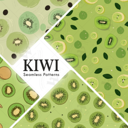 Kiwi Fruit Seamless...