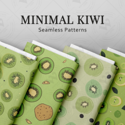 Kiwi Fruit Seamless Patterns: Fresh and Vibrant Designs for Your Projects