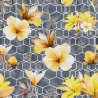 Tropical Flowers Seamless Pattern Set – Vibrant Geometric Designs