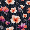 Tropical Flowers Seamless Pattern Set – Vibrant Geometric Designs