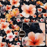 Tropical Flowers Seamless Pattern Set – Vibrant Geometric Designs