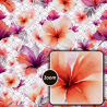 Tropical Flowers Seamless Pattern Set – Vibrant Geometric Designs