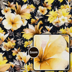 Tropical Flowers Seamless Pattern Set – Vibrant Geometric Designs