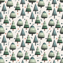 Cozy Christmas & New Year 3D Seamless Patterns